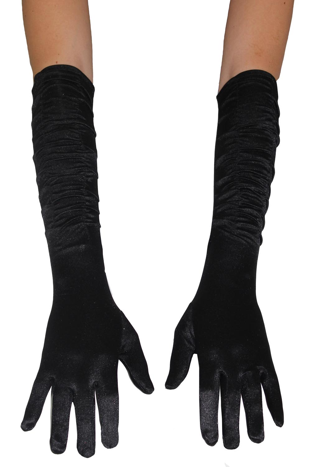 GUANTI LYCRA NERO DONNA